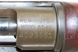 c1943 mfr. WORLD WAR II US Remington M1903A3 BOLT ACTION .30-06 C&R RifleSeptember ’43 Manufacture - 10 of 20