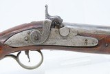 c1750s Antique BUCKMASTER .67 Caliber Percussion Conversion HOLSTER Pistol
Gunmaker to the HUDSON BAY COMPANY - 4 of 18