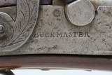 c1750s Antique BUCKMASTER .67 Caliber Percussion Conversion HOLSTER Pistol
Gunmaker to the HUDSON BAY COMPANY - 6 of 18