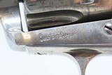 c1893 mfr. Antique Black Powder COLT .41 SINGLE ACTION ARMY Revolver SAA4 3/4” .41 Caliber Black Powder Frame Nickel - 8 of 16