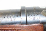 NORWEGIAN Model 1894 KRAG-JORGENSEN 6.5mm Caliber Bolt Action C&R RIFLE
Norwegian Military Krag-Jorgensen Bolt Action Rifle - 13 of 19