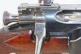 NORWEGIAN Model 1894 KRAG-JORGENSEN 6.5mm Caliber Bolt Action C&R RIFLE
Norwegian Military Krag-Jorgensen Bolt Action Rifle - 6 of 19