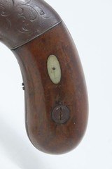 ANTIQUE Allen & Thurber WORCHESTER PERIOD .31 Bar Hammer PEPPERBOX Revolver Early American Double Action Revolving Percussion Pistol - 3 of 19