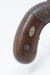 ANTIQUE Allen & Thurber WORCHESTER PERIOD .31 Bar Hammer PEPPERBOX Revolver Early American Double Action Revolving Percussion Pistol - 17 of 19