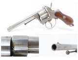 Liege Belgium A. FAGNUS Belgian 11mm PINFIRE Double Action REVOLVER Antique Quality Belgian Sidearm