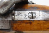 FRENCH Antique ST. ETIENNE Model 1822/42 T-Bis Conversion MILITARY PistolFlintlock to Percussion & “1864” Dated - 11 of 23