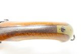 FRENCH Antique ST. ETIENNE Model 1822/42 T-Bis Conversion MILITARY PistolFlintlock to Percussion & “1864” Dated - 9 of 23