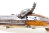 FRENCH Antique ST. ETIENNE Model 1822/42 T-Bis Conversion MILITARY PistolFlintlock to Percussion & “1864” Dated - 10 of 23