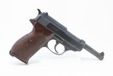 WORLD WAR II German SPREEWERKE “cyq” Code P.38 Semi-Auto Pistol C&R With “DVR/42” Reproduction P38 Holster - 21 of 24