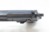 WORLD WAR II German SPREEWERKE “cyq” Code P.38 Semi-Auto Pistol C&R With “DVR/42” Reproduction P38 Holster - 15 of 24