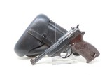 WORLD WAR II German SPREEWERKE “cyq” Code P.38 Semi-Auto Pistol C&R With “DVR/42” Reproduction P38 Holster - 2 of 24