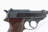 WORLD WAR II German SPREEWERKE “cyq” Code P.38 Semi-Auto Pistol C&R With “DVR/42” Reproduction P38 Holster - 23 of 24