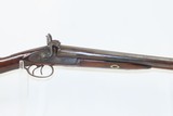 Pre-CIVIL WAR Antique MIDDLETON 10 Gauge Double Barrel Percussion SHOTGUNBritish Shotgun Imported to the United States - 16 of 19