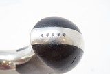 Antique SMITH & WESSON Number 1-1/2 2nd Issue .32 Caliber Rimfire REVOLVERNickel Plated WILD WEST S&W Spur Trigger - 10 of 16