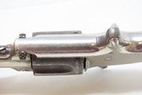 Antique SMITH & WESSON Number 1-1/2 2nd Issue .32 Caliber Rimfire REVOLVERNickel Plated WILD WEST S&W Spur Trigger - 11 of 16