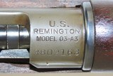 WORLD WAR II US Remington M1903A3 BOLT ACTION .30-06 Springfield C&R Rifle
Made in 1943 - 9 of 20