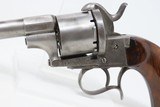 Antique E. LEFAUCHEUX Brevet Model 1854 12mm PINFIRE Single Action REVOLVER Like Those Used by the South During the American Civil War - 4 of 21