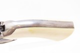 Antique COLT Model 1848 BABY DRAGOON .31 Caliber Percussion POCKET Revolver With ANTIQUE IVORY GRIP and ACCESSORIES - 12 of 23