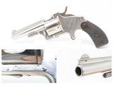 Antique MERWIN, HULBERT & Co Medium Frame .38 Cal. CF SPUR TRIGGER Revolver One of the Best 1880s Revolvers w/ SCOOPED CYLINDER