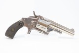 Antique MERWIN, HULBERT & Co Medium Frame .38 Cal. CF SPUR TRIGGER Revolver One of the Best 1880s Revolvers w/ SCOOPED CYLINDER - 15 of 18