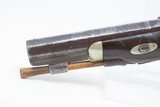 c1840s English PARKER Antique DERINGER-TYPE Pocket Pistol .44 Caliber Percussion Formidable Single Shot Self-Defense Pistol - 16 of 16