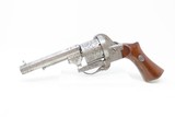 Fancy Antique LEFAUCHEUX 8mm Pinfire FOLDING TRIGGER Double Action RevolverEngraved DAO European Sidearm - 2 of 17