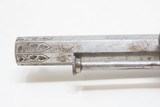 Fancy Antique LEFAUCHEUX 8mm Pinfire FOLDING TRIGGER Double Action RevolverEngraved DAO European Sidearm - 12 of 17
