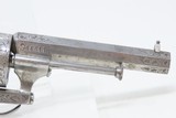 Fancy Antique LEFAUCHEUX 8mm Pinfire FOLDING TRIGGER Double Action RevolverEngraved DAO European Sidearm - 17 of 17