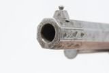 Fancy Antique LEFAUCHEUX 8mm Pinfire FOLDING TRIGGER Double Action RevolverEngraved DAO European Sidearm - 9 of 17