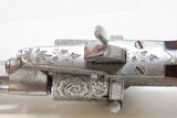 Fancy Antique LEFAUCHEUX 8mm Pinfire FOLDING TRIGGER Double Action RevolverEngraved DAO European Sidearm - 11 of 17