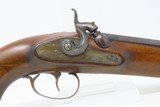 GERMAN Antique M. LEUNER .54 Caliber PERCUSSION Self-Defense BELT Pistol
Single Shot Percussion Pistol Made Circa the Mid-1800s - 4 of 17