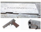 WWII POLISH RADOM Vis 35 9x19mm Pistol German-Occupation Produciton C&ROne of the Best Sidearms of World War II