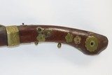 SCARCE Engraved Antique JAPANESE MATCHLOCK “Tanegashima” ARQUEBUS MusketFascinating Ancient Weaponry with Adorned Stock - 17 of 21