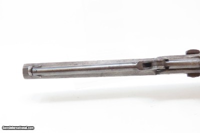 c1863 “SUNDANCE MINING CO.” Antique COLT Model 1851 NAVY .36 Cal. RevolverManufactured Mid-Civil War with Period LEATHER HOLSTER - Image 18 of 23