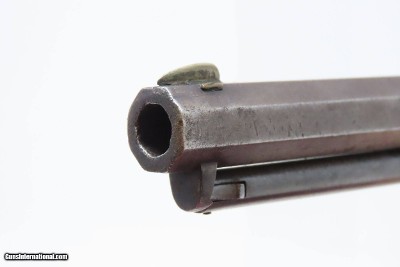 c1863 “SUNDANCE MINING CO.” Antique COLT Model 1851 NAVY .36 Cal. RevolverManufactured Mid-Civil War with Period LEATHER HOLSTER - Image 14 of 23