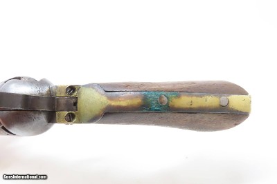 c1863 “SUNDANCE MINING CO.” Antique COLT Model 1851 NAVY .36 Cal. RevolverManufactured Mid-Civil War with Period LEATHER HOLSTER - Image 10 of 23