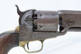 c1863 “SUNDANCE MINING CO.” Antique COLT Model 1851 NAVY .36 Cal. Revolver
Manufactured Mid-Civil War with Period LEATHER HOLSTER - 21 of 23