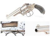 Antique MERWIN & HULBERT Medium Frame FOLDING HAMMER .38 S&W REVOLVER Late 19th Century Alternative to Colt and Smith & Wesson - 1 of 17