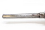 CIVIL WAR Era Scarce ALLEN & WHEELOCK Sidehammer .32 Cal. Rimfire REVOLVERSPUR TRIGGER Self Defense HIDEOUT Revolver - 11 of 17