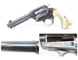 STAG Gripped COLT BISLEY .45 Long Colt SINGLE ACTION ARMY Revolver SAA C&R1st Gen SAA 1901/1912 Manufacture - 1 of 20