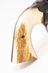 STAG Gripped COLT BISLEY .45 Long Colt SINGLE ACTION ARMY Revolver SAA C&R1st Gen SAA 1901/1912 Manufacture - 18 of 20