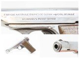GERMAN OCCUPATION FABRIQUE NATIONALE FN 1922 Pistol .32 ACP 7.65mm C&R World War II Production Sidearm - 1 of 20