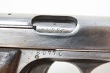 GERMAN OCCUPATION FABRIQUE NATIONALE FN 1922 Pistol .32 ACP 7.65mm C&R World War II Production Sidearm - 16 of 20