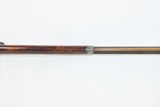 Antique A.A.J. SIGNED Half-Stock .36 Cal. BACK ACTION Percussion LONG RIFLE Kentucky Style Long Rifle with H.E. GOLCHER LOCK! - 8 of 19