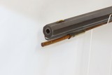 Antique A.A.J. SIGNED Half-Stock .36 Cal. BACK ACTION Percussion LONG RIFLE Kentucky Style Long Rifle with H.E. GOLCHER LOCK! - 18 of 19