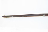 Antique A.A.J. SIGNED Half-Stock .36 Cal. BACK ACTION Percussion LONG RIFLE Kentucky Style Long Rifle with H.E. GOLCHER LOCK! - 17 of 19