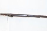 Antique A.A.J. SIGNED Half-Stock .36 Cal. BACK ACTION Percussion LONG RIFLE Kentucky Style Long Rifle with H.E. GOLCHER LOCK! - 11 of 19