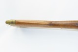 Antique BACK ACTION Full Stock AMERICAN Percussion .40 Caliber Long RifleWith 1891 INDIAN HEAD PENNY in Stock - 9 of 17
