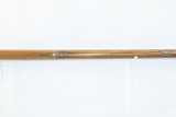 Antique BACK ACTION Full Stock AMERICAN Percussion .40 Caliber Long RifleWith 1891 INDIAN HEAD PENNY in Stock - 7 of 17