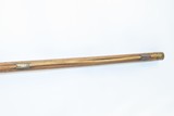 Antique BACK ACTION Full Stock AMERICAN Percussion .40 Caliber Long RifleWith 1891 INDIAN HEAD PENNY in Stock - 8 of 17